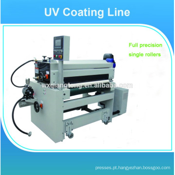 Máquina de pulverização de revestimento UV / painéis de revestimento linha de revestimento uv / máquina de revestimento uv de alto brilho